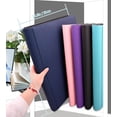 thumbnail image 4 of Trading Card Binder 16 Pocket, EGOSKY Large Side Loading Card Binder for 1000+ Cards, Double Sided Card Album for Sport, Game Business Cards(Black), 4 of 7