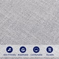 thumbnail image 5 of Subrtex Upholstered Modern Accent Chair with Metal Frame, Set of 2, Gray Linen Fabric, 5 of 8