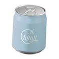 thumbnail image 3 of Cola Can Forma Press Tipo de lavabo la basura de diseño simple de diseño con basura de basura de tapa para la habitación de la sala de lavandería Azul, 3 of 8