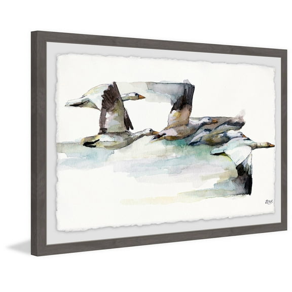 Heading South Framed Painting Print