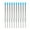 Blue, variant on 10Pcs Replaceable Black Ink Refills, Points Pens Refills Metal Ballpoint Pen Refills, 1mm Point Pen Refills