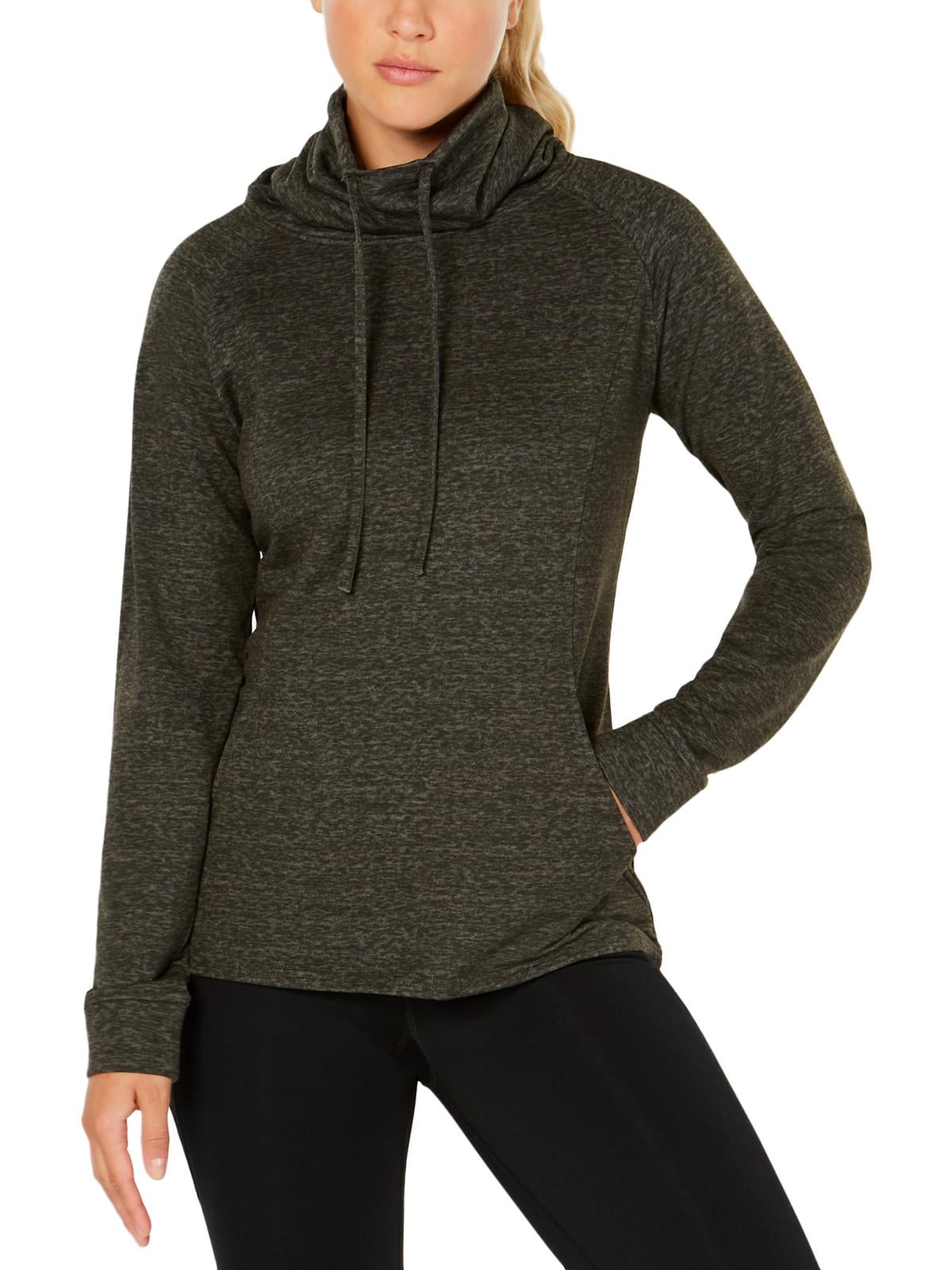 funnel neck women's sweatshirt