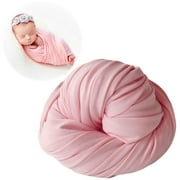 Newborn Photography Stretch Wrap Boy Girl Baby Wraps Photography Props Bbaby Photo Prop Stretch Pink