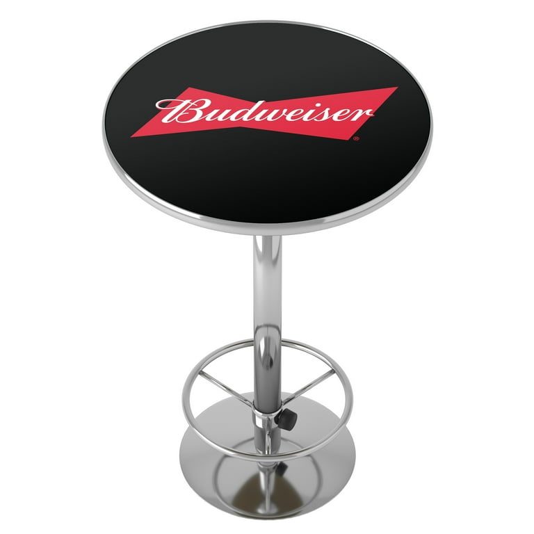 Budweiser Gameroom Combo - Licensed Table & Bar Stool Set