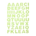 thumbnail image 1 of Luminous Numbers English Letters Luminous Stickers Removable Fluorescent Decorative Wall Stickers compatible with Macrame Wall Craft Butterflies with Wire 3d Wall Murals for Living Room Custom Wall, 1 of 3
