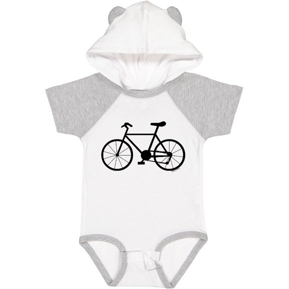 Inktastic Bicycle Silhouette Boys or Girls Baby Bodysuit