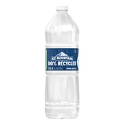 Ice Mountain Spring Water, 1 Liter, Single Plastic Bottle