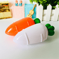 thumbnail image 3 of 5pcs Transparent Easter Plastic Carrots Candy Box Easter Gift Box Decorations C, 3 of 5