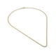 thumbnail image 3 of Cadena Tejido Grano 2.5 mm 55 cm Oro Amarillo Sólido 10k, 3 of 6