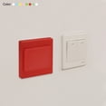 thumbnail image 5 of Uxcell Light Switch Guard Cover Blank Wall Plate Panel Switch Protector Dustproof Waterproof Cover White 6 Pack, 5 of 5