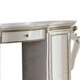 thumbnail image 2 of Benjara BM218573 Wooden Vanity Desk with Scrolled motifs & Storage Space, White, 2 of 3