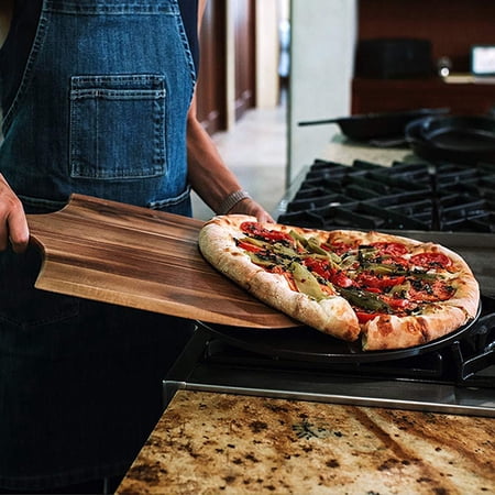 Bamboo Pizza Peel, Wood Serving Pan, Cheese and ...