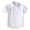 White 3, variant on Girls Short Sleeve Button Down Shirts Summer School Uniform Shirts For Kids Toddler Girls Basic Casual Sizes 3-4 Years(White)