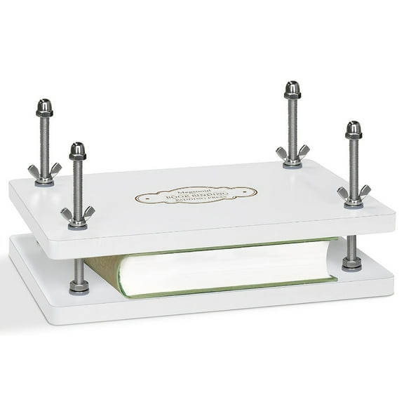 Wooden Book Press Bookbinding, Paper Press for Bookbinding Supplies, Flat Paper Press Machine Wood Form Factor Padding Press for Home, School