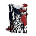 thumbnail image 5 of GERsome 4th of July Patriotic Tank Tops for Women Summer Sleeveless Loose Fit Tops American Flag Crew Neck T-Shirts S-5XL, 5 of 5