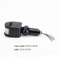 thumbnail image 3 of MasteelfCA PIR Sensor Detector Switch AC85-265V LED Light PIR Infrared Motion Sensor Light Switch, 3 of 8