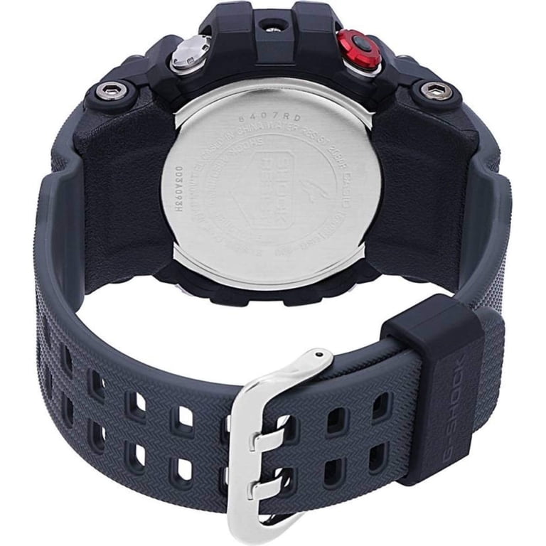 Casio G-Shock GSG100-1A8 Men's Ana-Digi Watch with Grey Resin