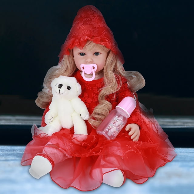 Muñeca bebé, simulación de silicona suave, muñeca infantil para niña, muñeca realista probada y confiable