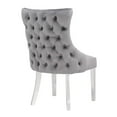 thumbnail image 3 of Chaises Stonefort grises (lot de 6) pour salle à manger (Silver Import), 3 of 6