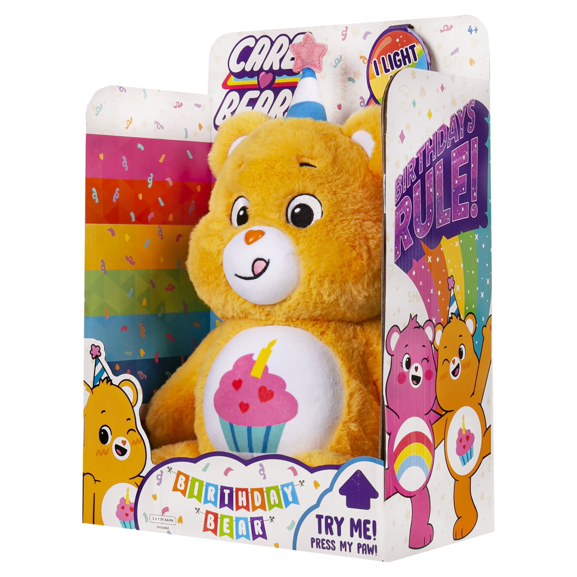 Care Bears 22438 Interactive Singing Birthday Bear - Toys At Foys