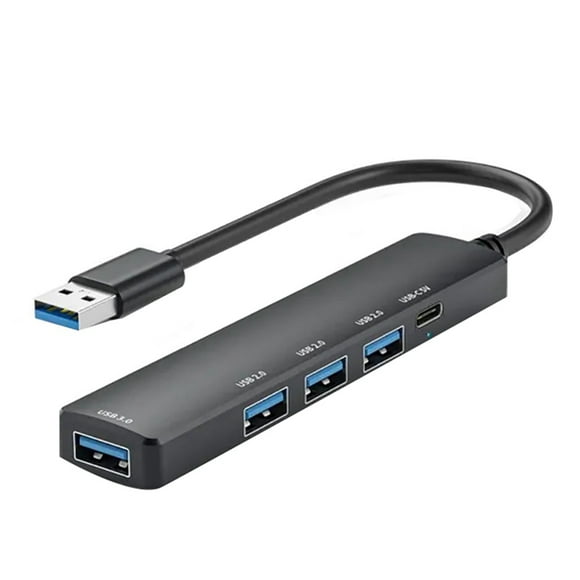 5-In-1 USB Docking Station USB Hub PD 100W 4K 30Hz USB 3.0 USB2.0 USB C HUB Splitter for PC Laptop Computer USB Hub