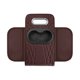 thumbnail image 3 of Funda organizadora para consola central de coche con prácticos bolsillos laterales y organizador interior. Marrón, 3 of 9