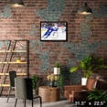thumbnail image 3 of Auston Matthews Maple Leafs de Toronto Toile Encadrée de Célébration 20x29, 3 of 5