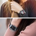 thumbnail image 5 of Paquete de 2 protectores de pantalla compatibles con Apple Watch Series 7 de 41 mm/45 mm, funda protectora de TPU suave de cobertura total, compatible con iWatch 7., 5 of 5