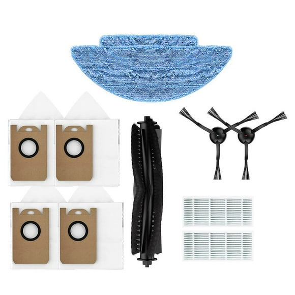 For Laresar For L6 Nex Robot vacuum cleaner Parts Main Brush Dust Bags Side Brushes