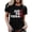 Noir, variante sur Just for Today T-Shirt Femme 2026 Été Décontracté Manches Courtes Col Rond Anniversaire Sobriété Récupération Graphique