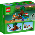 thumbnail image 6 of LEGO Minecraft The Swamp Adventure Set 21240, Creative Toy with Crafting Table, Mangrove Tree and Alex Figure, Great Stocking Stuffer for Kids, 6 of 8