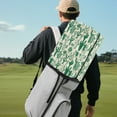 thumbnail image 4 of Yuyamidu Green Cactus Golf Bag Cover Portable Golf Bag Dust Cover for Clubs Protection with Snap Button and Zipper Easy Access One Size Fits All, 4 of 8
