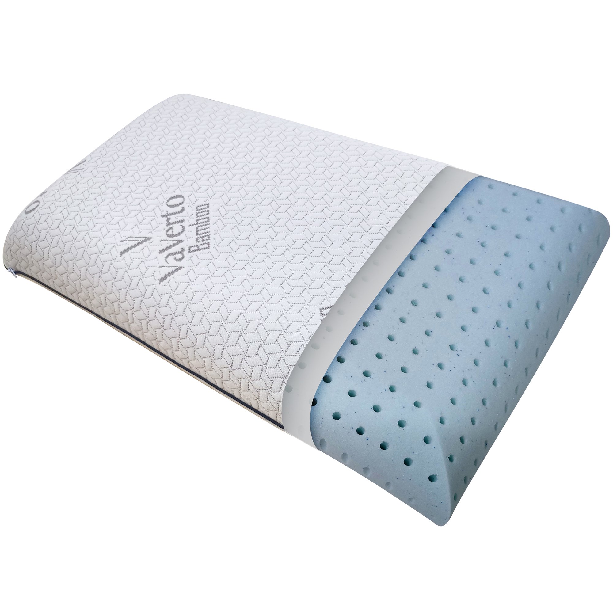 Vaverto Gel Memory Foam Pillow, Ventilated, Premium Bed Pillow with
