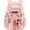 Pink, variant on Kwuty Heavy Duty Clear Backpack Clear BookBag,Stadium backpack 16 x11 x5inch TPU Large Capacity See Through Backpack for Sport Events,Travel (Grey)