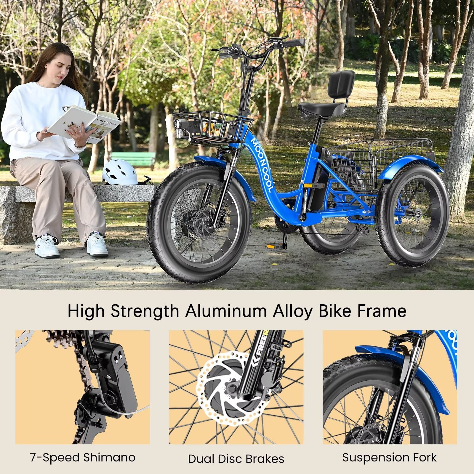 Reef electric tricycle sale