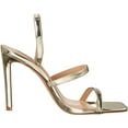 thumbnail image 6 of Steve Madden Womens Gracey Heeled Sandal 10 Gold, 6 of 7