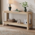 thumbnail image 1 of Noble House Modern Farmhouse Console Table, Elegant Minimalist Design,Natural, 1 of 10