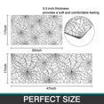 thumbnail image 7 of Halloween Spider Web Pattern Kitchen Rugs Sets Of 2,Anti Fatigue Kitchen Mat Rugs Non Slip Washable,Decorative Kitchen Floor Mats for Kitchen,Sink,Laundry,17"x30"+17"x47", 7 of 7