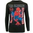 thumbnail image 3 of Marvel Spider-Man and Avengers Long Sleeve T-Shirt 2-Pack for Boys, Spiderman and Avengers Boys Long Sleeve Tees Bundle Set (Sizes 4-16), 3 of 5