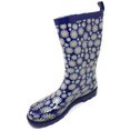 Forever Young Women's Daisy Print Rain Boots