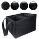 thumbnail image 5 of Organizador de Maletero de Coche, Organizador de Asiento Delantero, Cajas de Almacenamiento, Gran Capacidad, Portátil, Compacto, Simple, Negro, 5 of 5