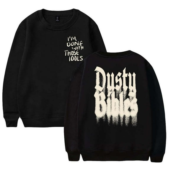 Josiah Queen Dusty Bibles Merch Sweatshirt Women Men Casual Crewneck Long Sleeve Pullover Clothes
