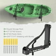 thumbnail image 3 of Foldable Kayak Wall  | Heavy-Duty Storage Hanger for Canoe, Kayak, Surfboard, Snowboard, 3 of 6