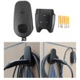 thumbnail image 1 of Soporte organizador de Cable de carga, práctico conector resistente, montaje en pared ABS apto para en interiores y Macarena Soporte para cable de carga, 1 of 7