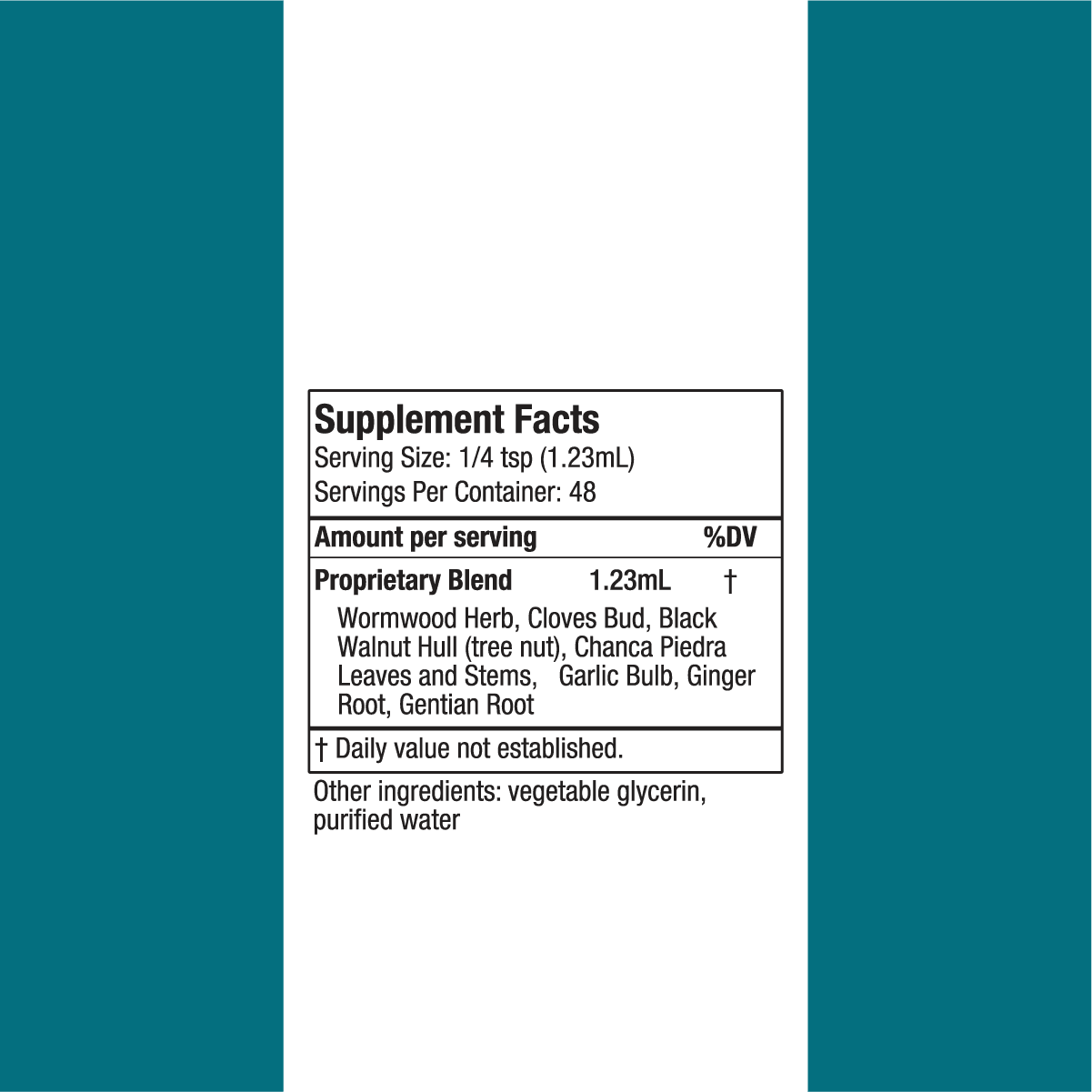 Rejuvica Health IntestiClear - Intestinal Cleanse Support - Contains Wormwood, Black Walnut, Ginger and More