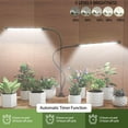 thumbnail image 5 of GooingTop Plant Grow Light for Indoor Plants, Full Spectrum 84 LED Clip-on Indoor Grow Light, 3 Light Modes & 5-Level Dimmable, Auto ON & Off Timer 4/8/12H, 5 of 6
