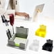 thumbnail image 2 of Sticky Notes Holder with Pen Holder Slot, Notepad Dispenser Desktop Organizer for Office Home, 2 of 5