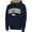 Pittsburgh, variant on Michigan Quarter Zip Pullover Sweatshirt Adult Men's Sizing (Size Medium Quarter Zip)