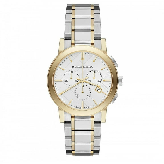 Burberry BU9751 White / Silver Stainless Steel Analog Quartz Men's Watch