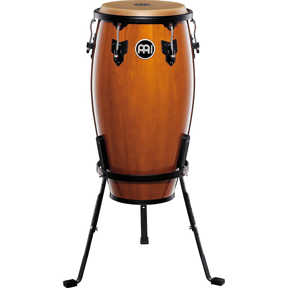 MEINL Headliner Series 11 and 12 Inch Wood Conga Set with Basket
